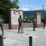 The Alabama Statues in Fort Payne